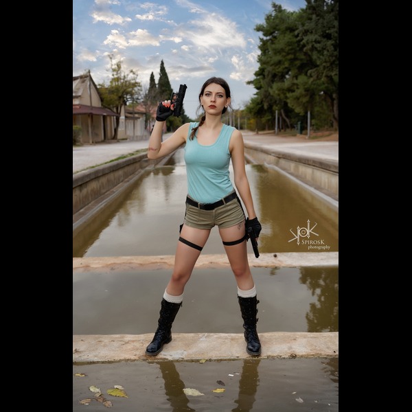 Dabria as Lara Croft from Tomb Raider