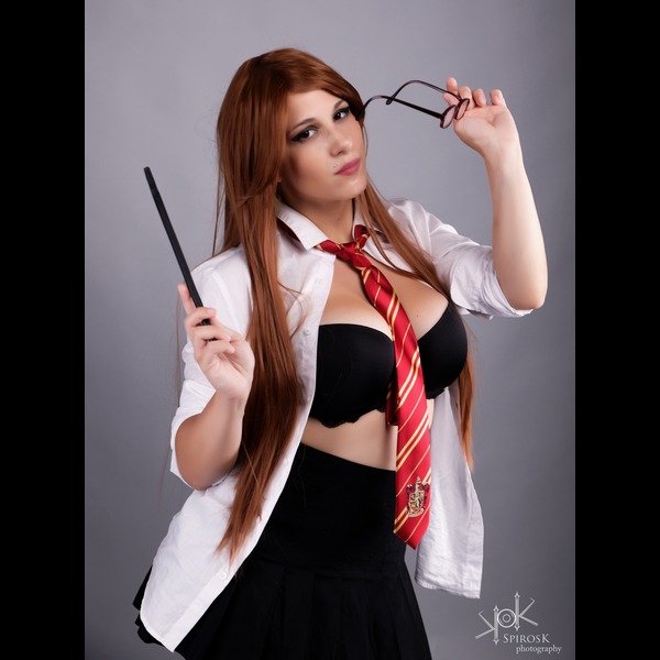 Yvaine Dazzling as a naughty Gryffindor Harry Potter student