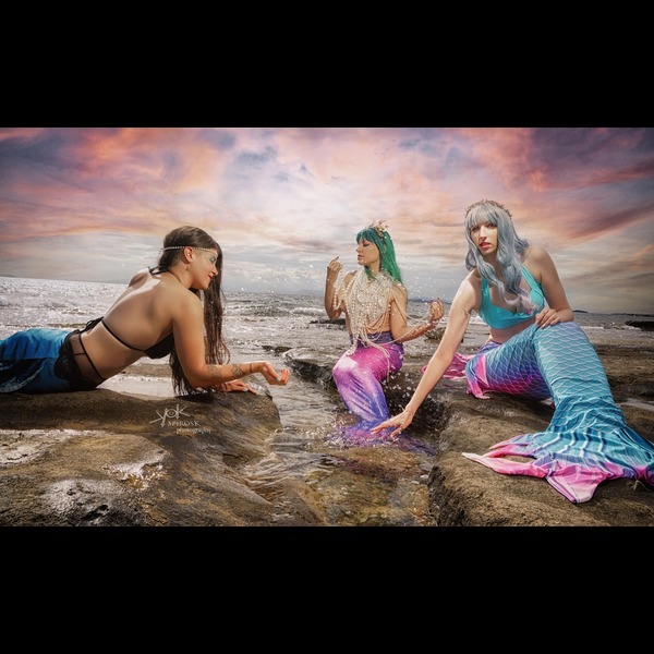 Mermaids on the Shore