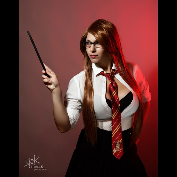 Yvaine Dazzling as a naughty Gryffindor Harry Potter student